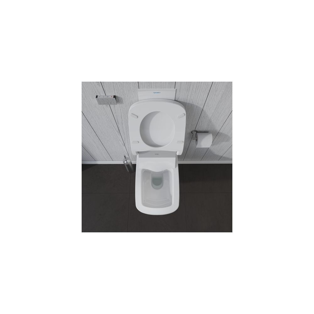 Duravit DuraStyle Wand-WC für Dusch-WC-Sitz 620x376x355mm Weiß Hochglanz, 4,5l, Wo... DURAVIT-25375900001 4021534854460 (Abb. 6)