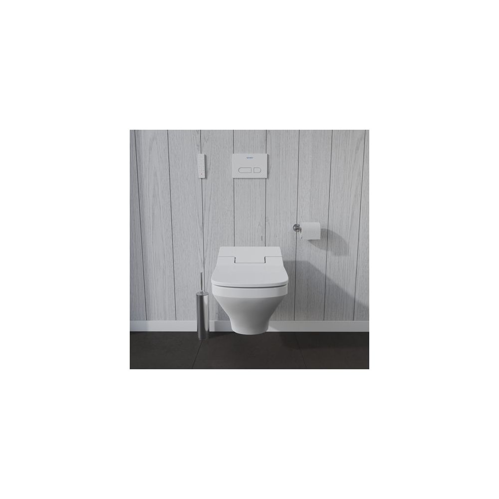 Duravit DuraStyle Wand-WC für Dusch-WC-Sitz 620x376x355mm, Weiß Hochglanz, 4,5l, Ti... DURAVIT-2537590000 4021534854453 (Abb. 9)
