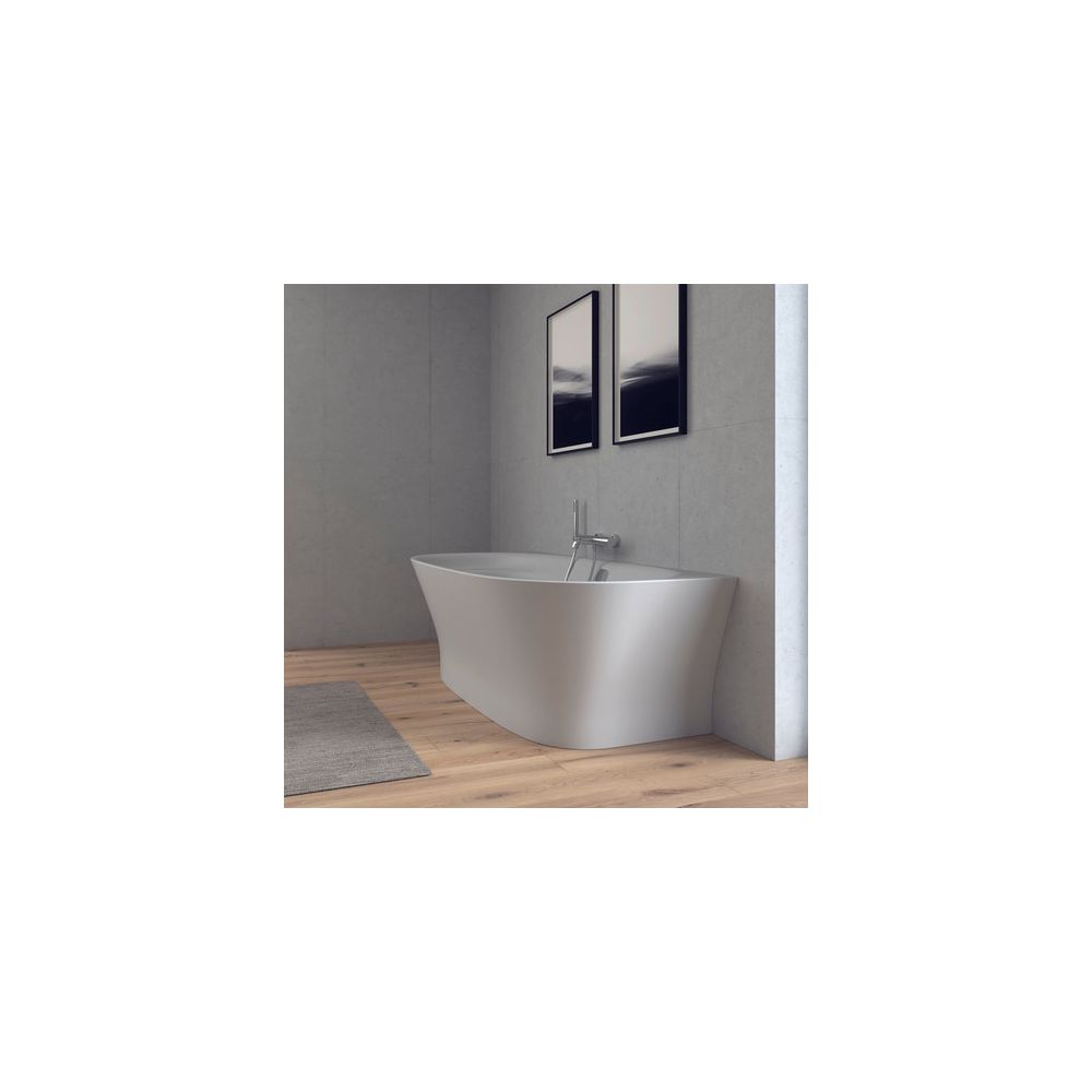 Duravit Cape Cod Badewanne 510x900x1900mm, Mattweiß, Halbrund, Vorwand, 1 Rück... DURAVIT-700364000000000 4021534986475 (Abb. 2)