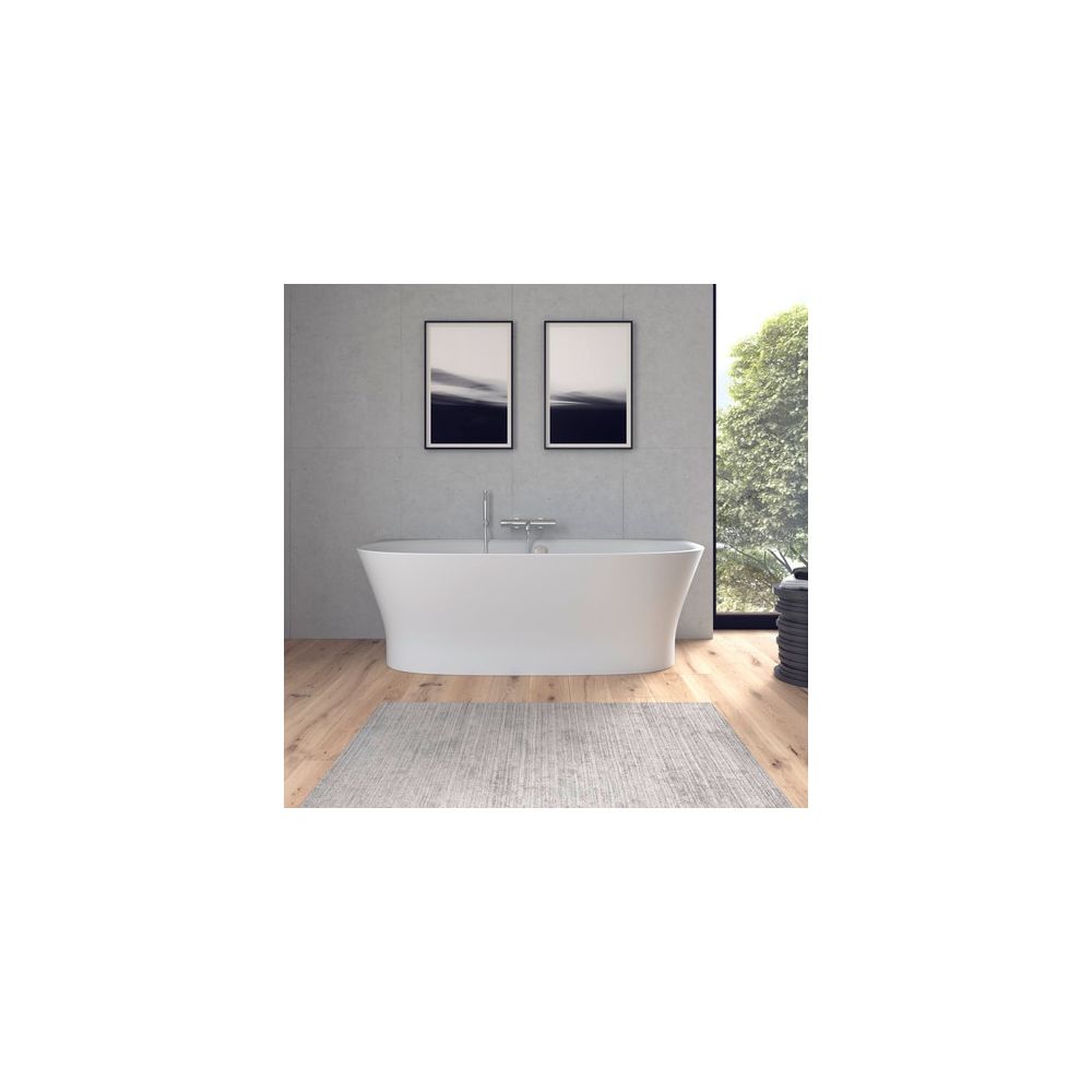 Duravit Cape Cod Badewanne 510x900x1900mm, Mattweiß, Halbrund, Vorwand, 1 Rück... DURAVIT-700364000000000 4021534986475 (Abb. 3)
