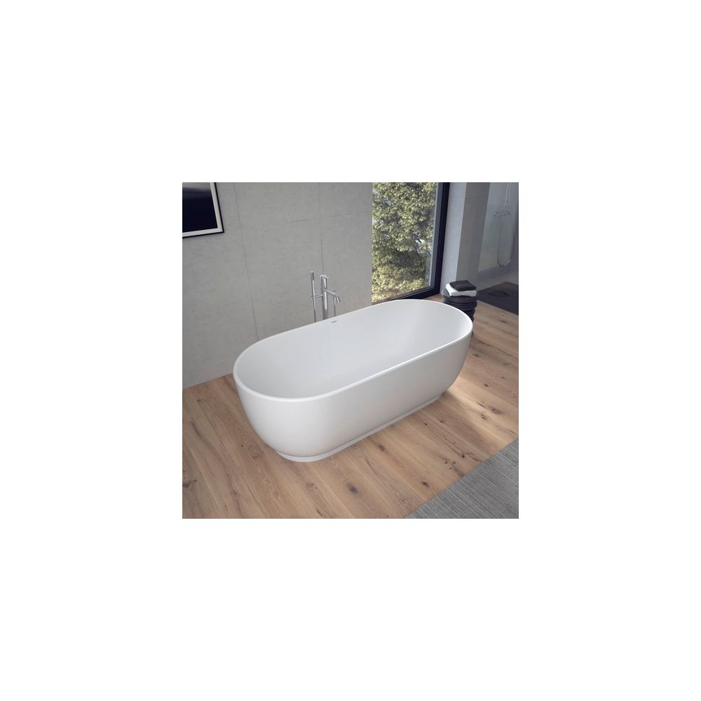 Duravit Luv Badewanne 615x850x1800mm, 252l, Mattweiß, Oval, Freistehend, 2 Rüc... DURAVIT-700434000000000 4053424180199 (Abb. 8)