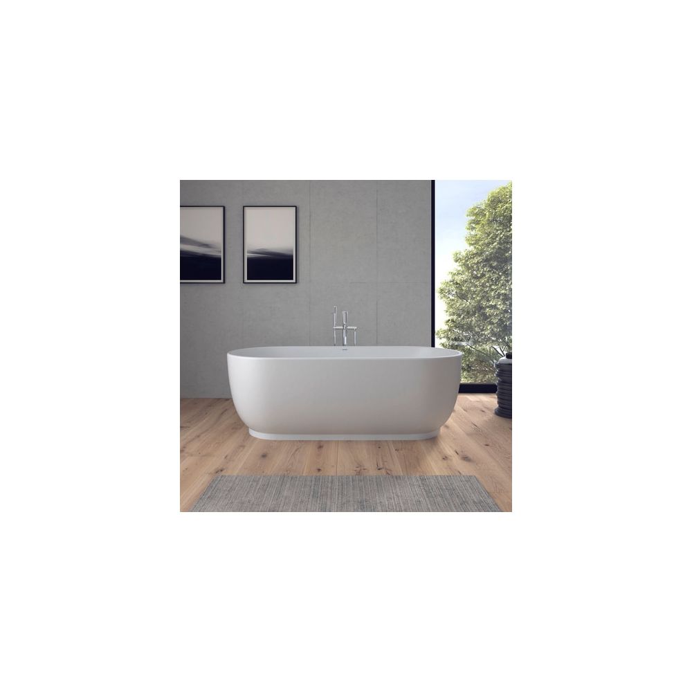 Duravit Luv Badewanne 615x850x1800mm, 252l, Mattweiß, Oval, Freistehend, 2 Rü... DURAVIT-700434000000000 4053424180199 (Abb. 10)