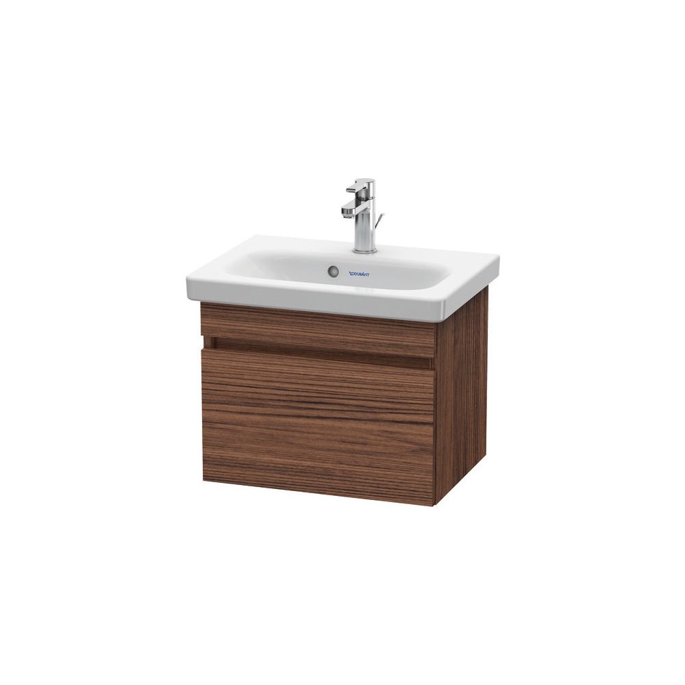 Duravit DuraStyle Waschtischunterbau wandh. 368x500x398mm, Compact Nusb.dunkel Mat... DURAVIT-DS630302121 4053424680798 (Abb. 1)