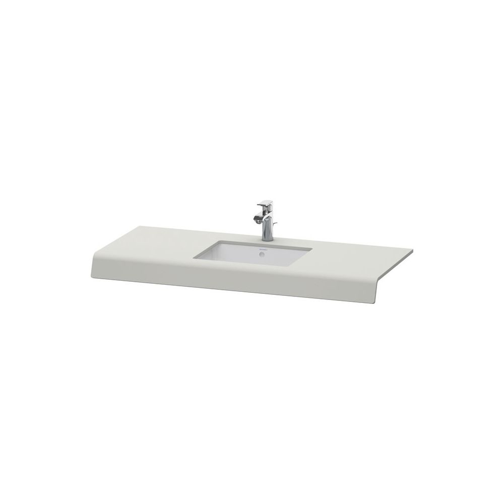 Duravit DuraStyle Konsole variabel 550x800-2000x100mm, wandhäng., Betongrau Matt, ... DURAVIT-DS828C00707 4053424633183 (Abb. 1)