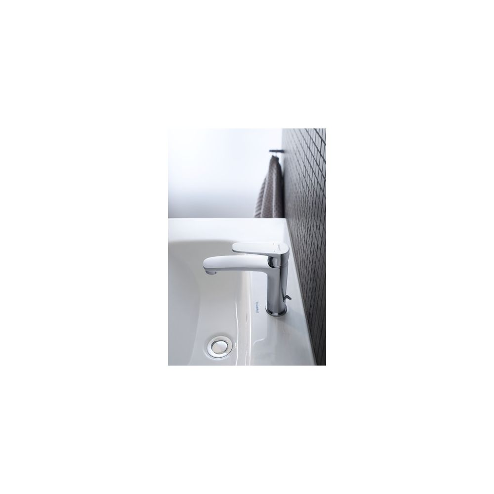 Duravit B.1 Einhebel-Waschtischmischer M, Chrom, 5l/min, Hebelgriff, mit Garnitu... DURAVIT-B11020001010 7612158494193 (Abb. 12)