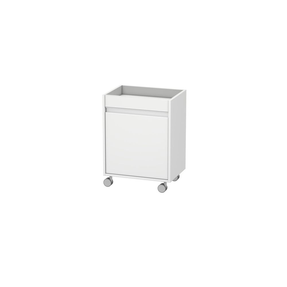 Duravit Ketho Rollcontainer Dekor, 360x500x670mm, Mattweiß, Dekor, 1 Tür Links, Gr... DURAVIT-KT2530L1818 4021534724459 (Abb. 1)