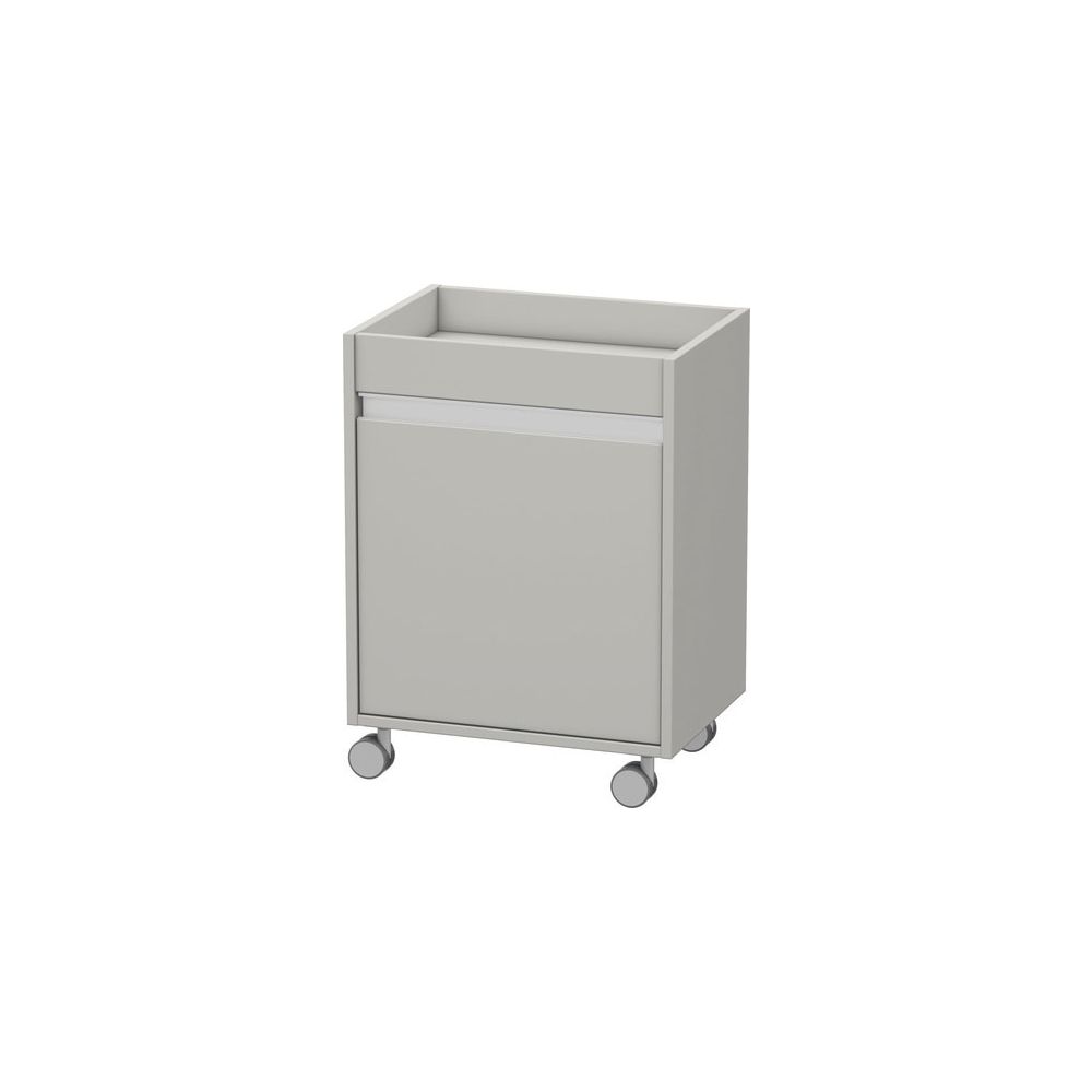 Duravit Ketho Rollcontainer Dekor, 360x500x670mm, Betongrau Matt, Dekor, 1 Tür Rec... DURAVIT-KT2530R0707 4053424636498 (Abb. 1)