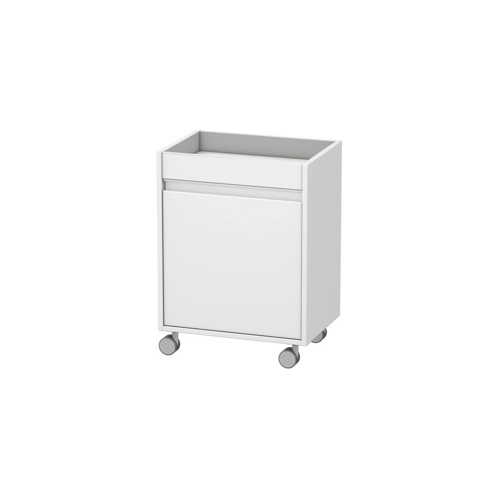 Duravit Ketho Rollcontainer Dekor, 360x500x670mm, Mattweiß, Dekor, 1 Tür Rechts, G... DURAVIT-KT2530R1818 4021534724497 (Abb. 1)