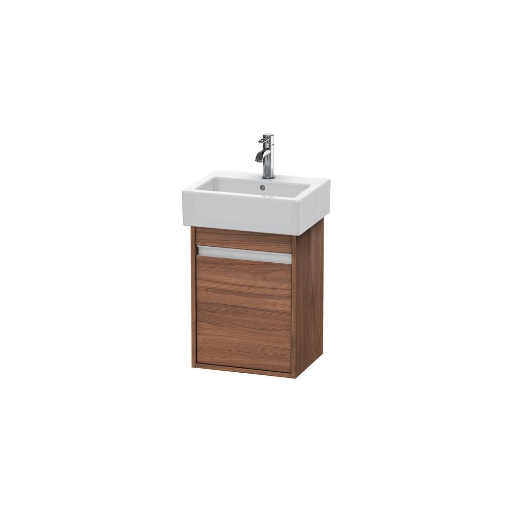 Duravit Ketho Waschtischunterbau wandh. 320x400x550mm L, Nusb.Matt, Griffleiste Si... DURAVIT-KT6630L7979 4053424222028 (Abb. 1)
