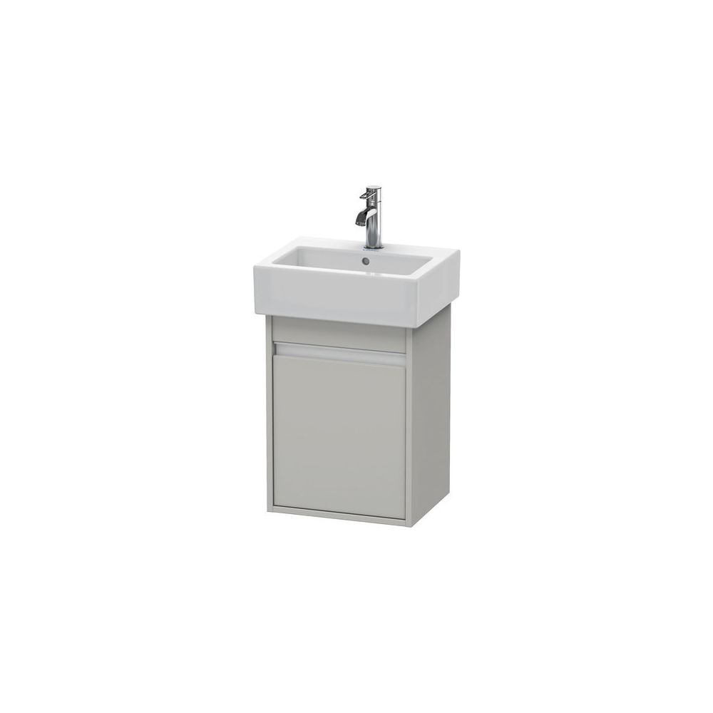 Duravit Ketho Waschtischunterbau wandh. 320x400x550mm, R Betongrau Matt, Griffleis... DURAVIT-KT6630R0707 4053424639017 (Abb. 1)