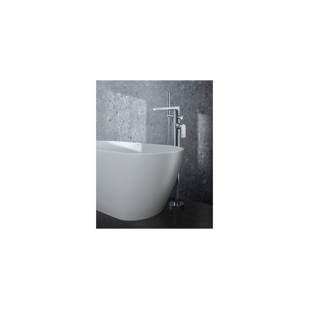 Duravit Tulum by Starck Einhebel-Wannenmischer bodenstehend, Chrom, Höhe 894mm, m... DURAVIT-TU5250000010 4063382961310 (Abb. 2)