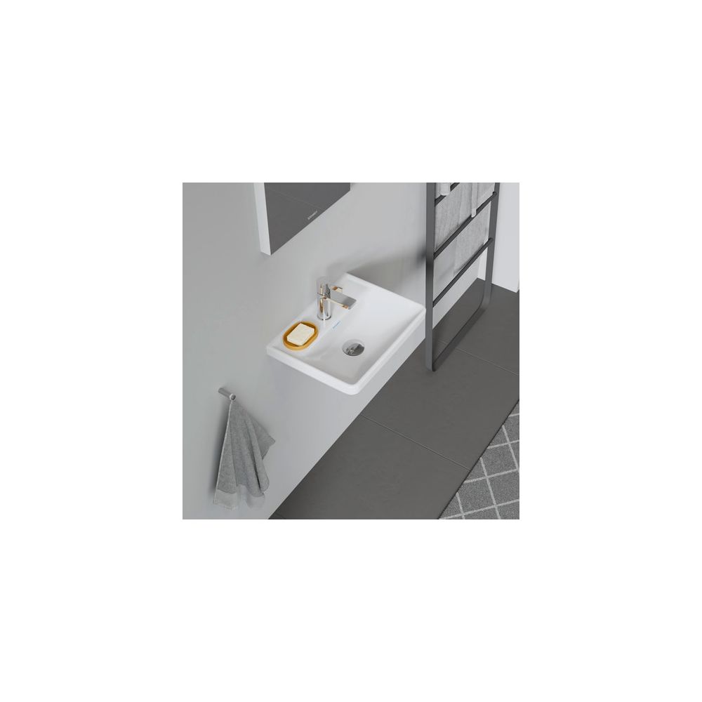 Duravit D-Neo Handwaschbecken 335x450x160mm, Weiß Hochglanz, Rechteckig,1 Waschplat... DURAVIT-0738450041 4063382012463 (Abb. 5)
