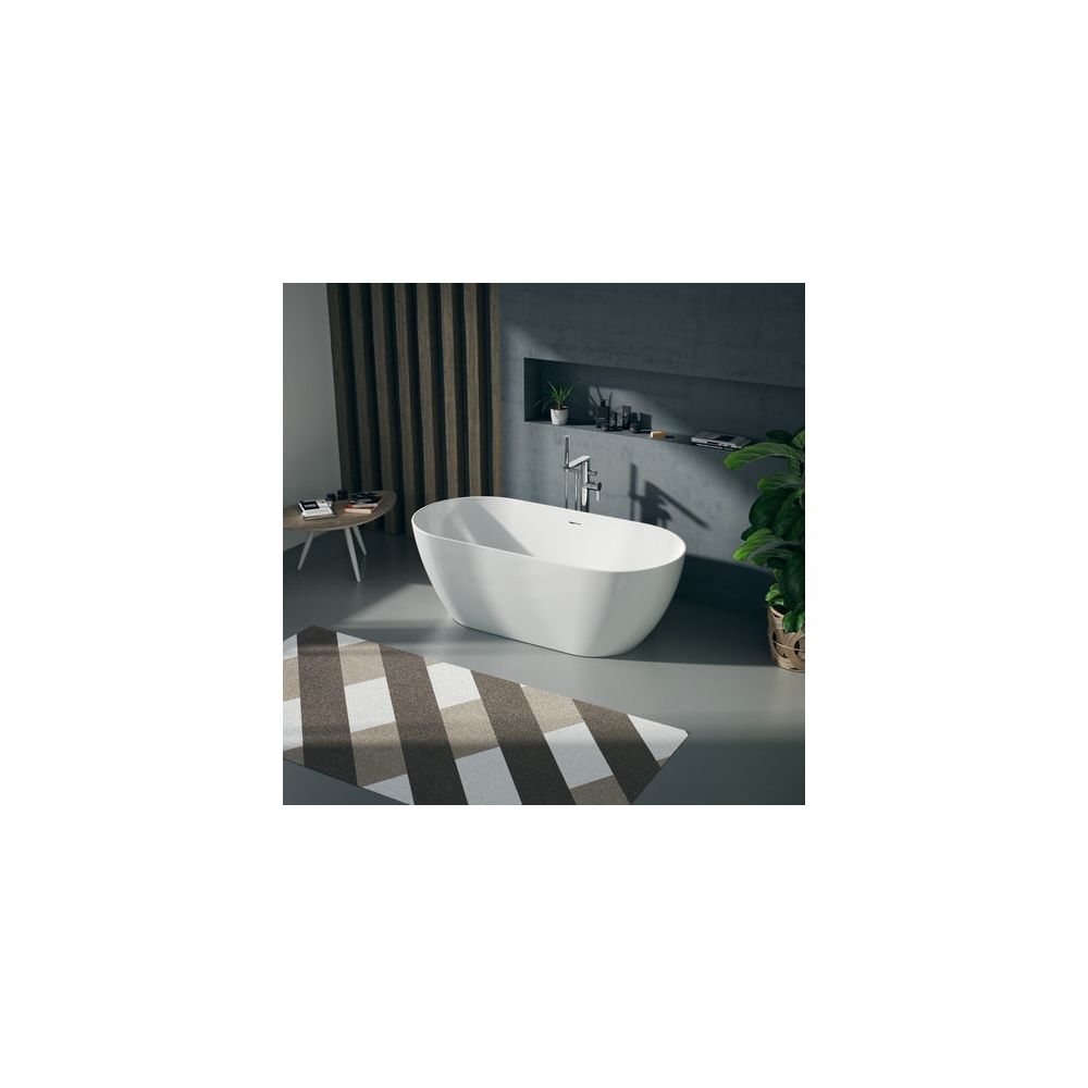 Duravit DuraKanto Badewanne 465x800x1700mm, 292l, Weiß glänzend, Oval, Freiste... DURAVIT-700561000000000 4067116007466 (Abb. 1)