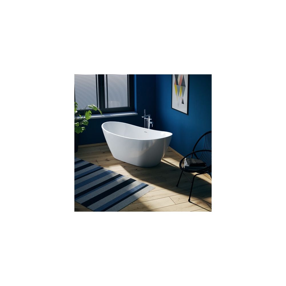Duravit DuraVato Badewanne 690x800x1800mm, 202l, Weiß glänzend, Oval, Freisteh... DURAVIT-700569000000000 4067116007541 (Abb. 2)