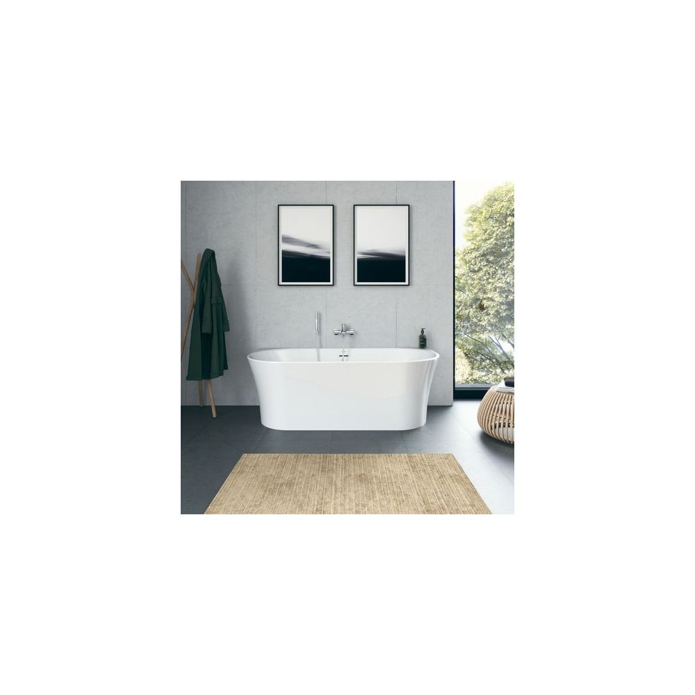 Duravit DuraSenja Badewanne 470x800x1700mm, 265l, Weiß glänzend, Oval, Vorwand... DURAVIT-700582000000000 4067116007671 (Abb. 2)