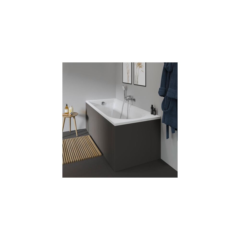 Duravit D-Neo Badewanne 485x750x1700mm, 234l, Weiß glänzend, Rechteckig, Einba... DURAVIT-700479000000000 4063382130259 (Abb. 6)