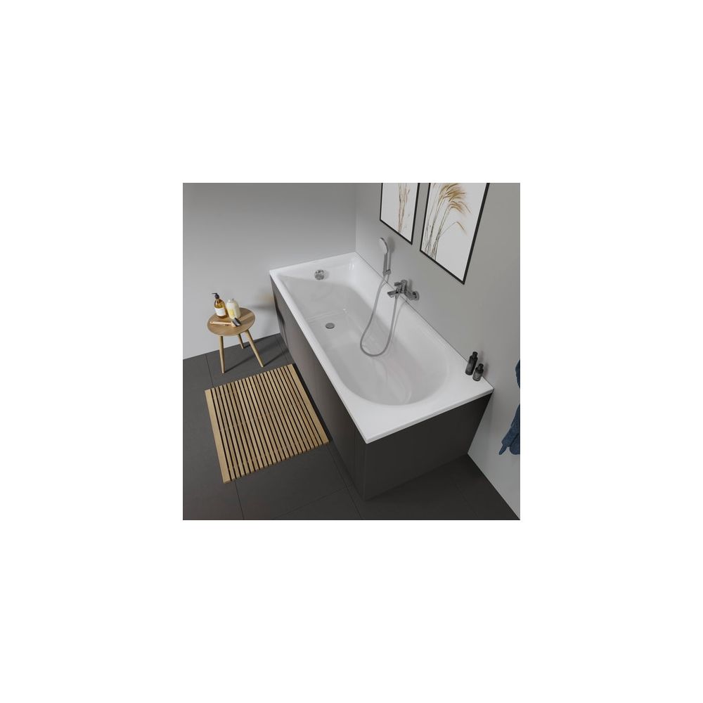 Duravit D-Neo Badewanne 485x750x1700mm, 234l, Weiß glänzend, Rechteckig, Einba... DURAVIT-700479000000000 4063382130259 (Abb. 7)