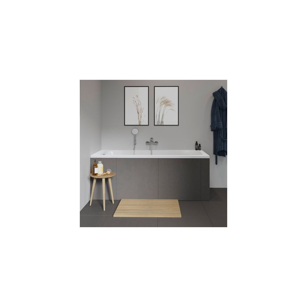 Duravit D-Code Badewanne 420x750x1700mm, Weiß glänzend, Rechteckig, Einbau, Ab... DURAVIT-700100000000000 4021534386527 (Abb. 5)