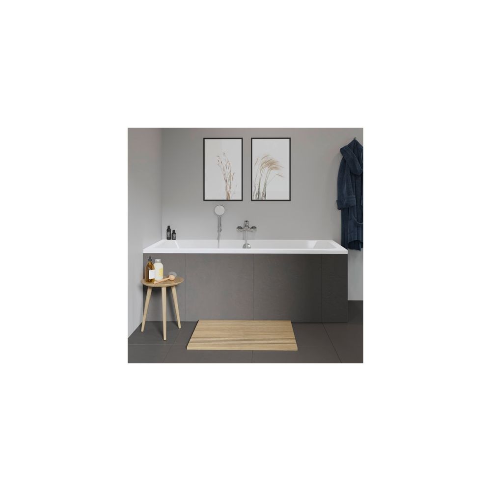 Duravit D-Code Badewanne 420x800x1800mm, 150l, Weiß glänzend, Rechteckig, Einb... DURAVIT-700101000000000 4021534386534 (Abb. 4)