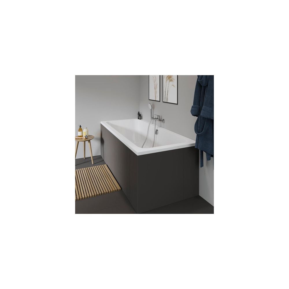 Duravit D-Code Badewanne 420x800x1800mm, 150l, Weiß glänzend, Rechteckig, Einb... DURAVIT-700101000000000 4021534386534 (Abb. 5)