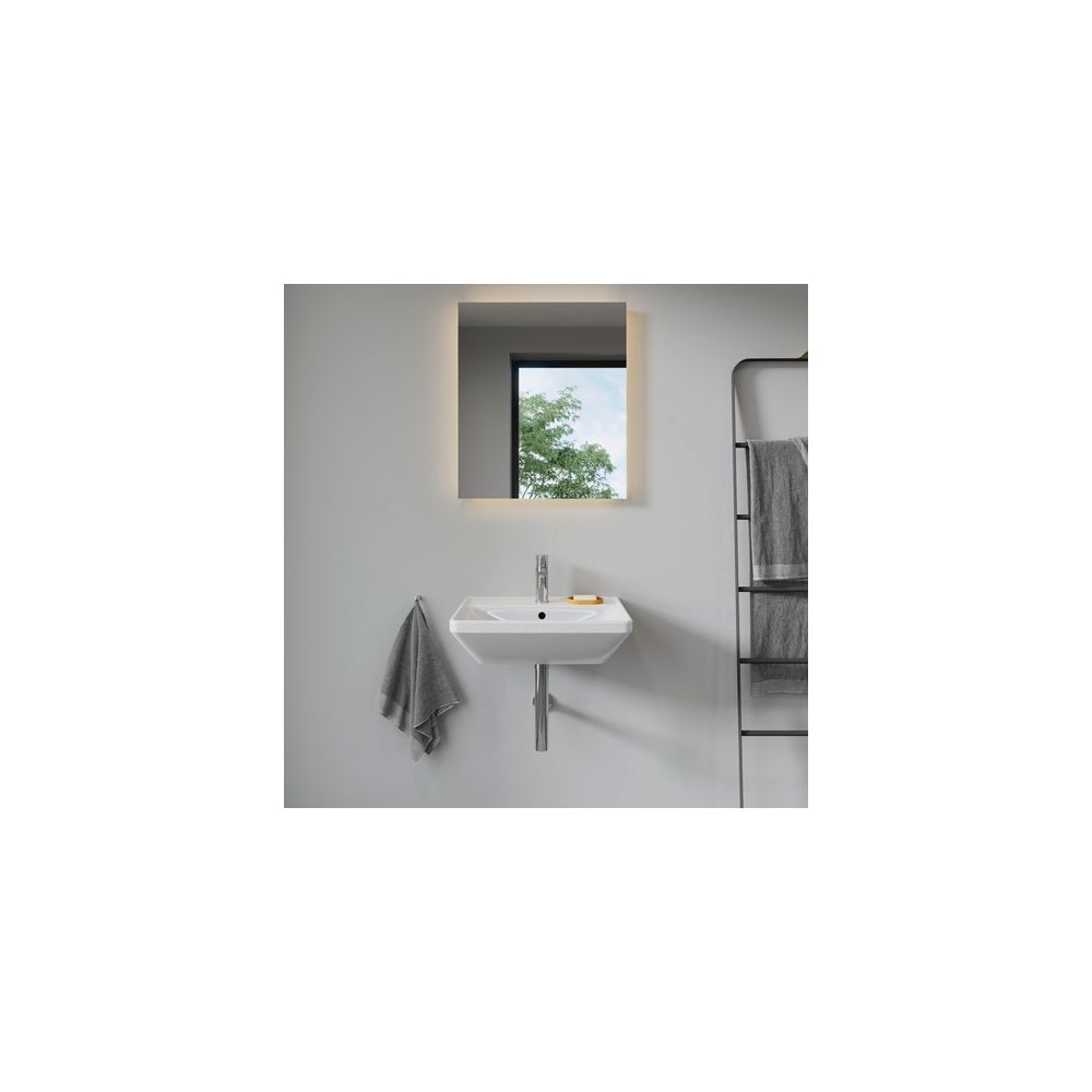 Duravit D-Neo Waschtisch 440x550x165mm wandhäng., Weiß Hochglanz, Rechteckig, 1 Was... DURAVIT-2366550000 4063382016287 (Abb. 4)