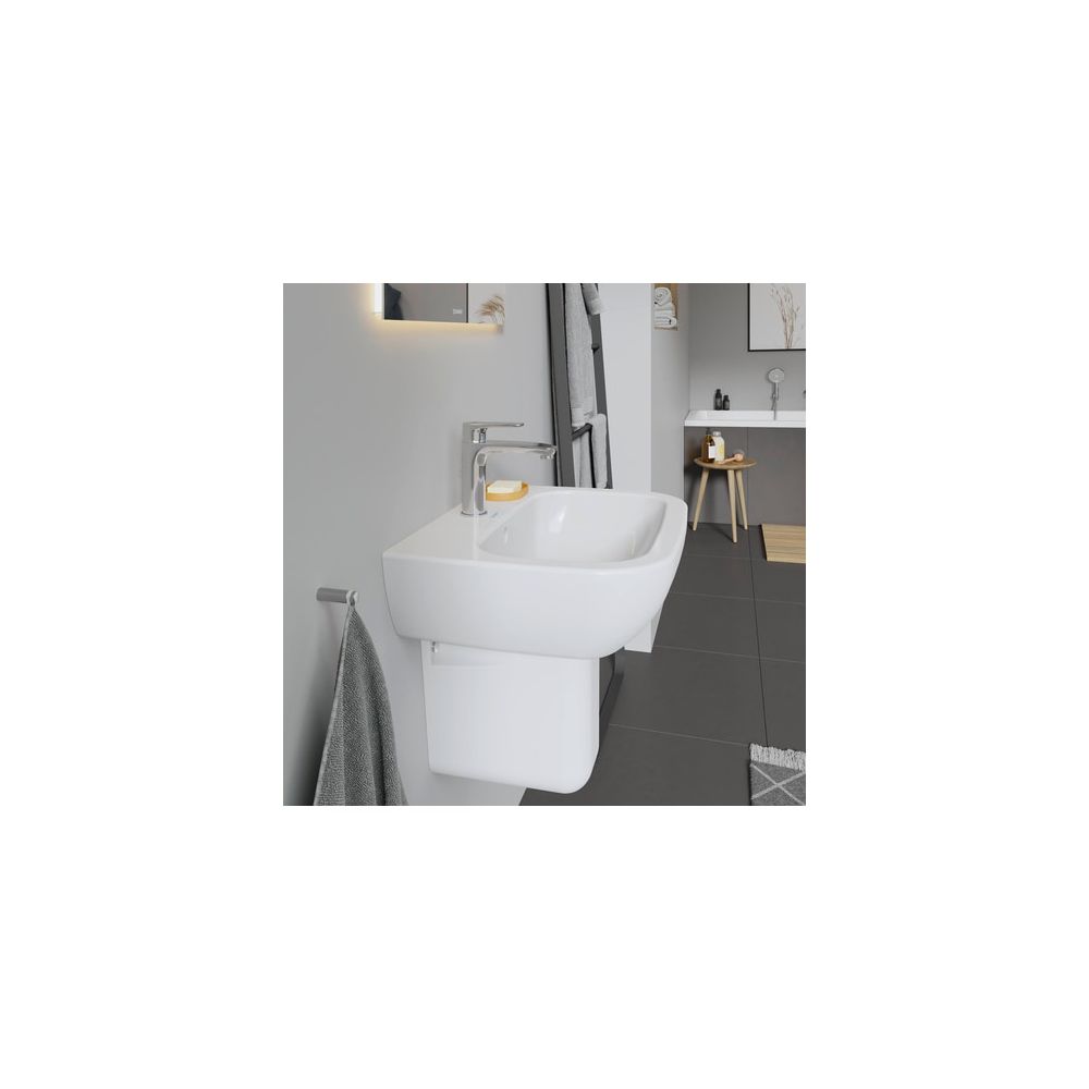 Duravit D-Code Halbsäule aus Keramik 268x245x305mm, Weiß Hochglanz, wandhäng., für ... DURAVIT-0857180000 4021534344152 (Abb. 3)