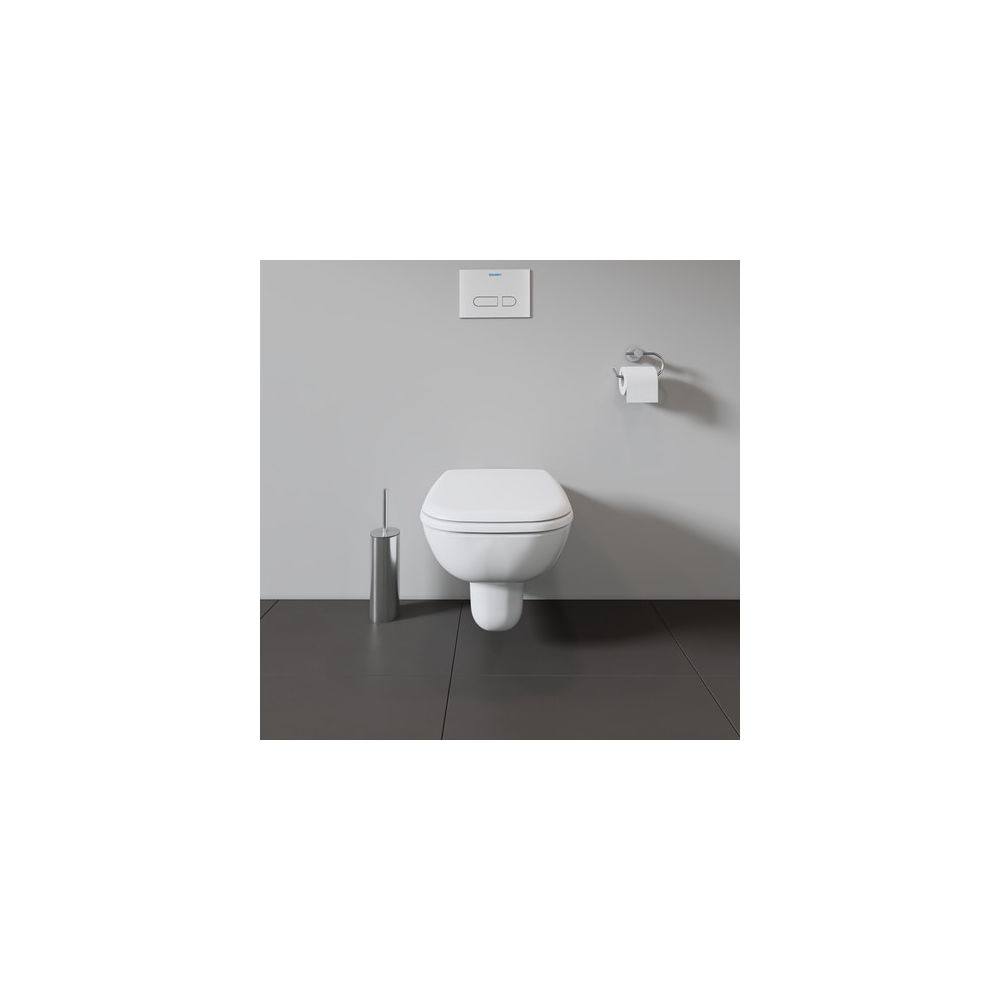 Duravit D-Code WC-Sitz Weiß Hochglanz 360x40x430mm, ohne Absenkautomatik, Edelstahl... DURAVIT-0067310000 4021534384769 (Abb. 7)