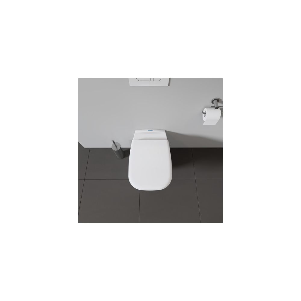 Duravit D-Code WC-Sitz Weiß Hochglanz 360x40x430mm, ohne Absenkautomatik, Edelstahl... DURAVIT-0067310000 4021534384769 (Abb. 8)