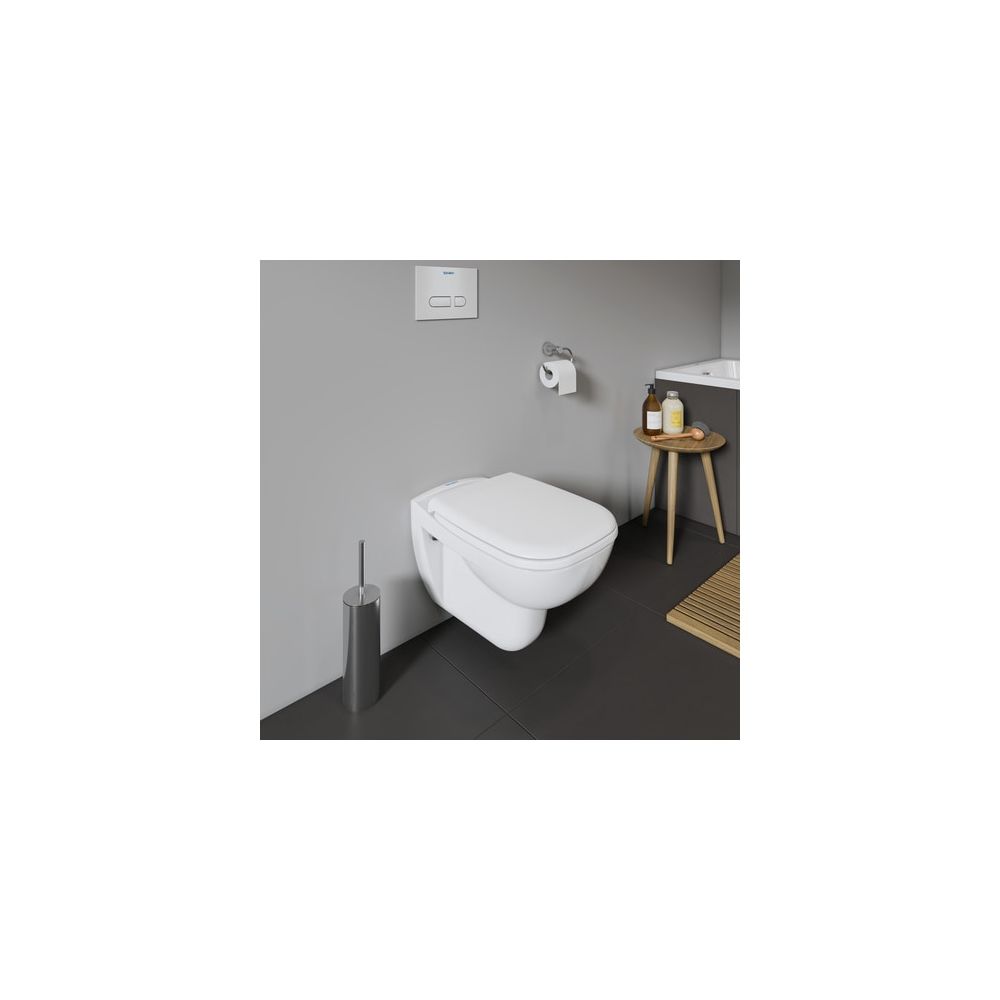 Duravit D-Code WC-Sitz Weiß Hochglanz 360x40x430mm, ohne Absenkautomatik, Edelstahl... DURAVIT-0067310000 4021534384769 (Abb. 9)