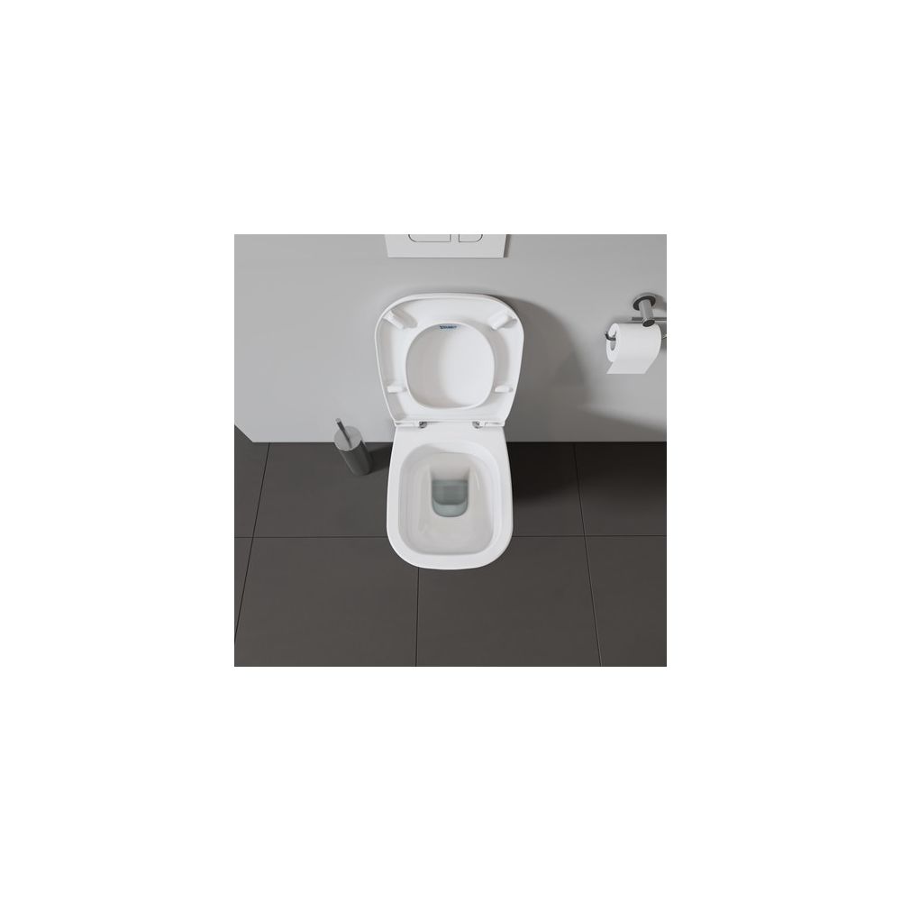 Duravit D-Code WC-Sitz Weiß Hochglanz 360x40x430mm, ohne Absenkautomatik, Edelstah... DURAVIT-0067310000 4021534384769 (Abb. 10)