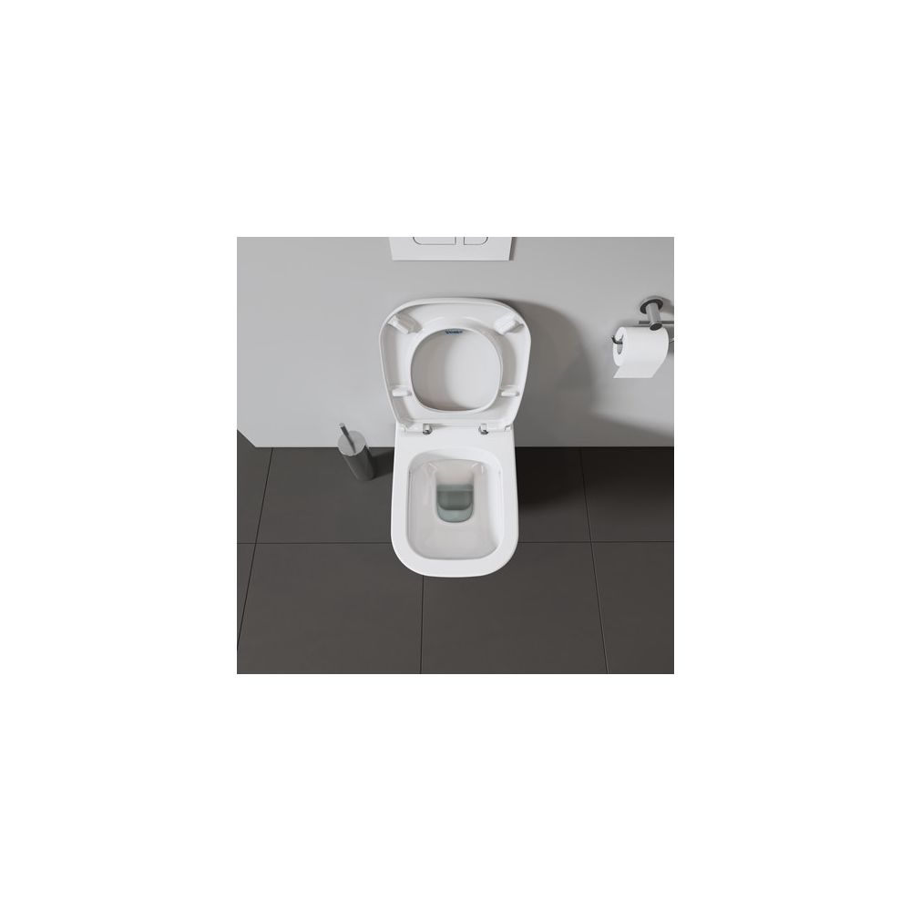 Duravit D-Code WC-Sitz Weiß Hochglanz 360x40x430mm, ohne Absenkautomatik, Edelstah... DURAVIT-0067310000 4021534384769 (Abb. 16)