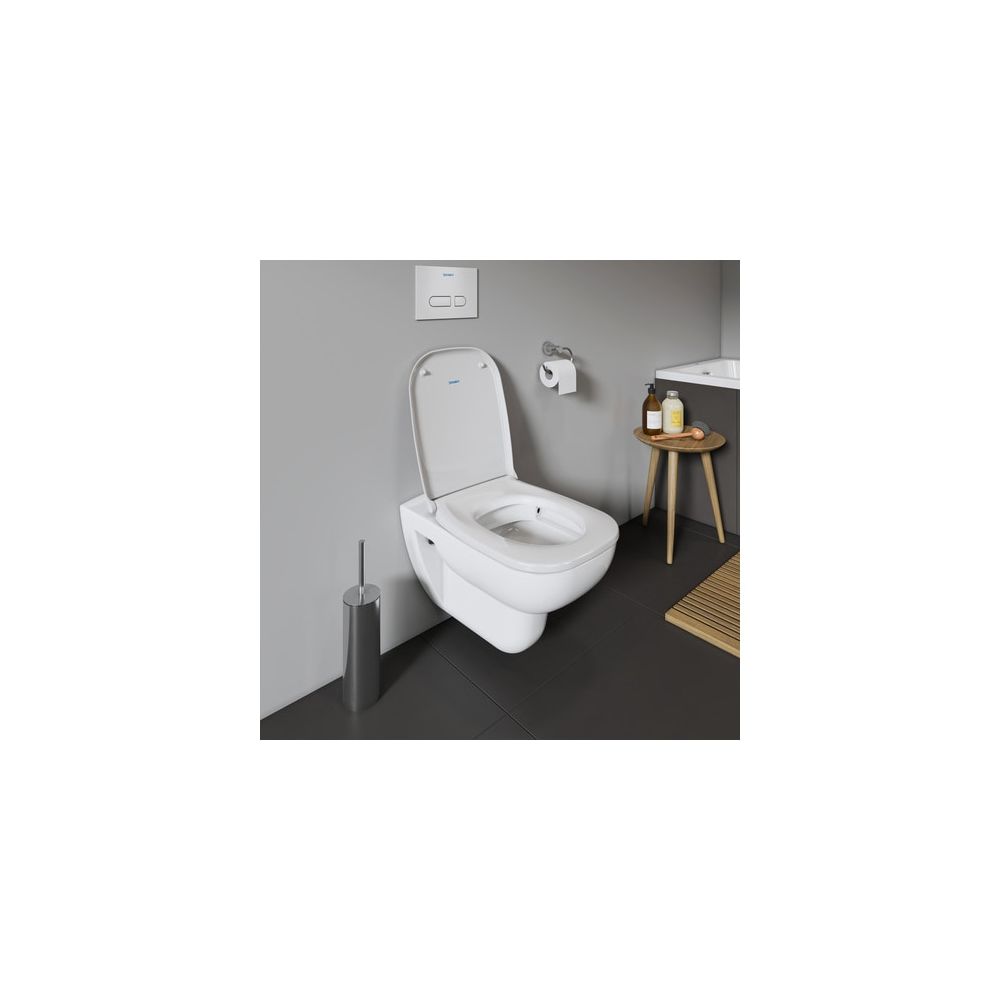 Duravit D-Code WC-Sitz Weiß Hochglanz 360x40x430mm, ohne Absenkautomatik, Edelstah... DURAVIT-0067310000 4021534384769 (Abb. 18)