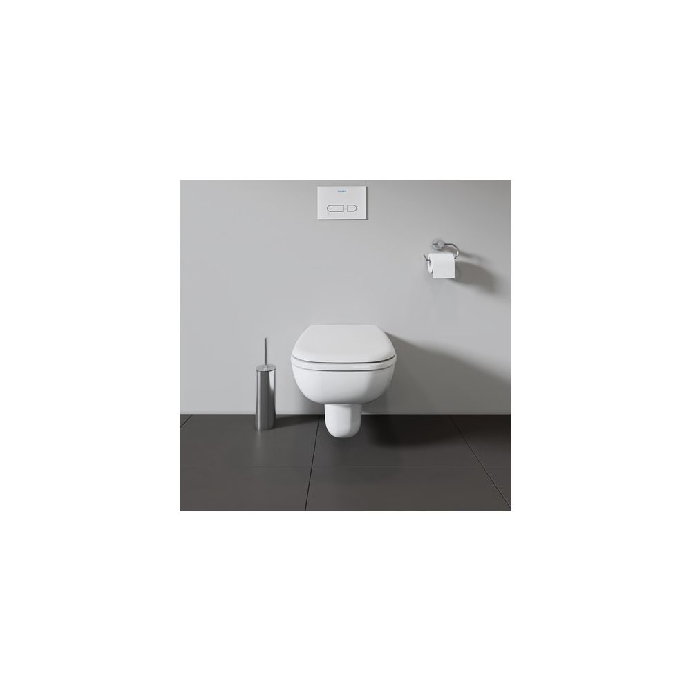 Duravit D-Code WC-Sitz Weiß Hochglanz 360x40x430mm, ohne Absenkautomatik, Edelstah... DURAVIT-0067310000 4021534384769 (Abb. 19)
