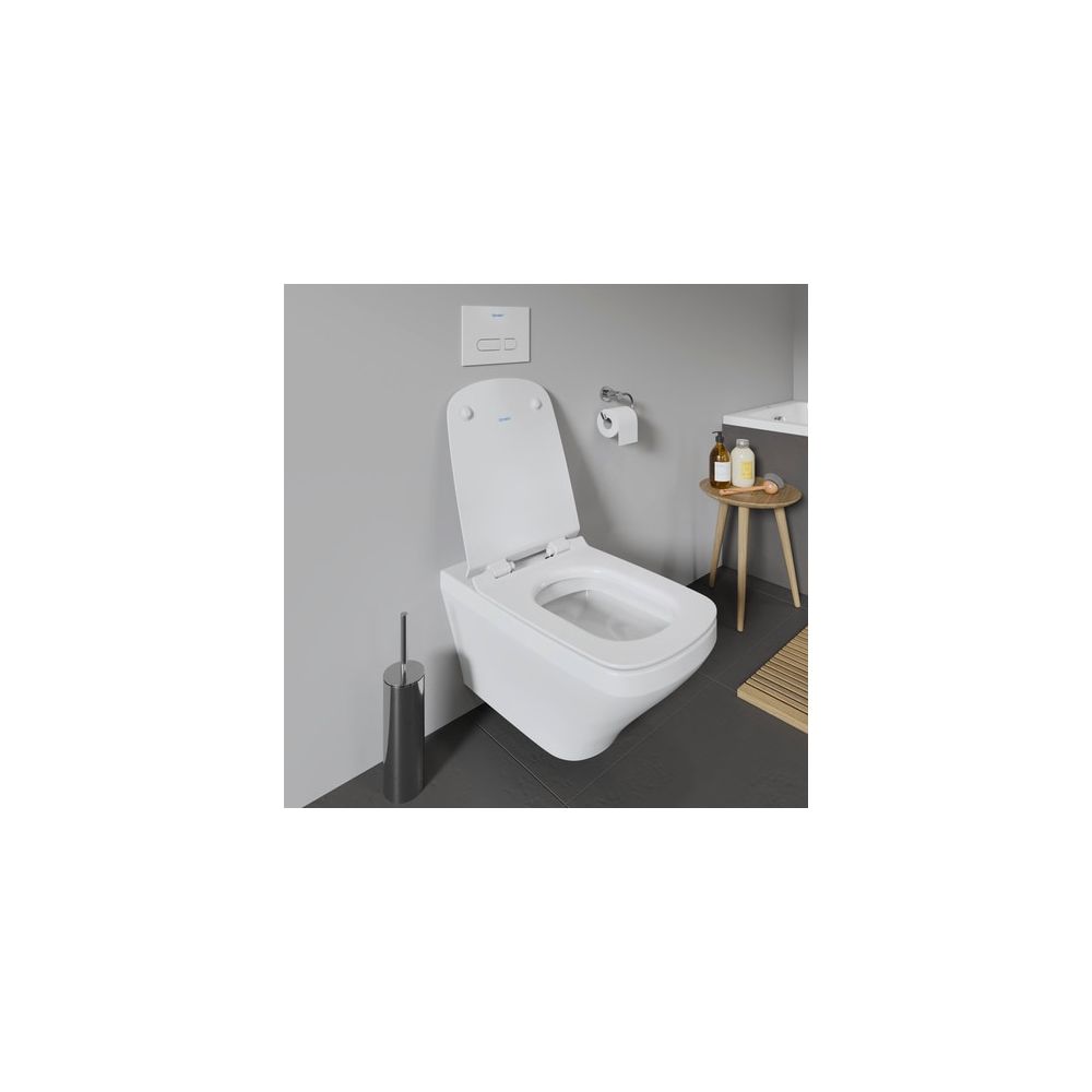 Duravit DuraStyle Wand-WC 620x370x345mm, Weiß Hochglanz, 4,5l, Tiefspüler, geschlos... DURAVIT-2537090000 4021534854439 (Abb. 2)