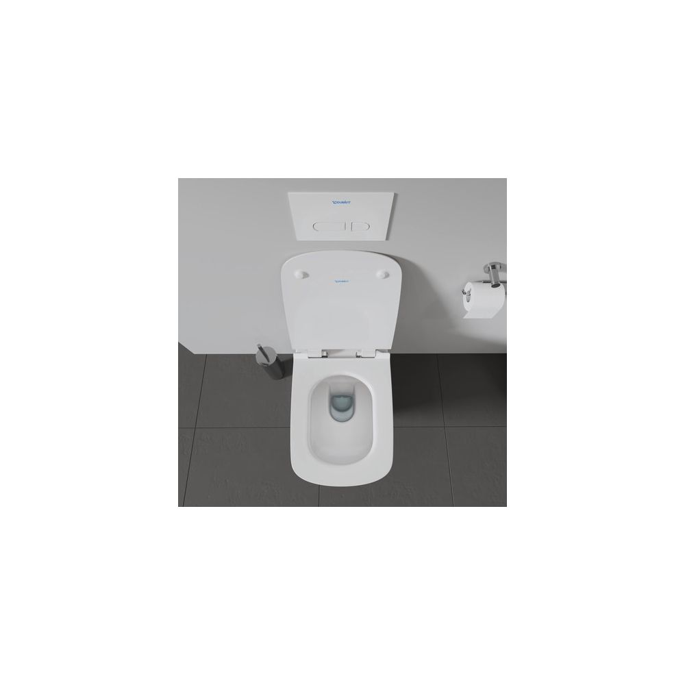 Duravit DuraStyle Wand-WC 620x370x345mm, Weiß Hochglanz, 4,5l, Tiefspüler, geschlos... DURAVIT-2537090000 4021534854439 (Abb. 6)