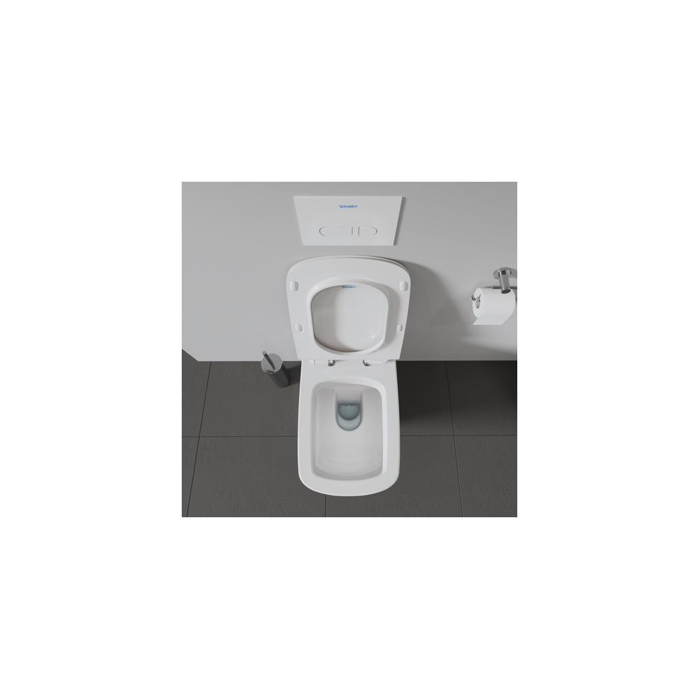 Duravit DuraStyle Wand-WC 620x370x345mm, Weiß Hochglanz, 4,5l, Tiefspüler, geschlos... DURAVIT-2537090000 4021534854439 (Abb. 8)