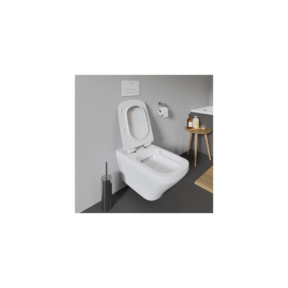 Duravit DuraStyle Wand-WC 620x370x350mm, Weiß Hochglanz, 4,5l, Tiefspüler, rimless,... DURAVIT-2542090000 4021534924279 (Abb. 3)