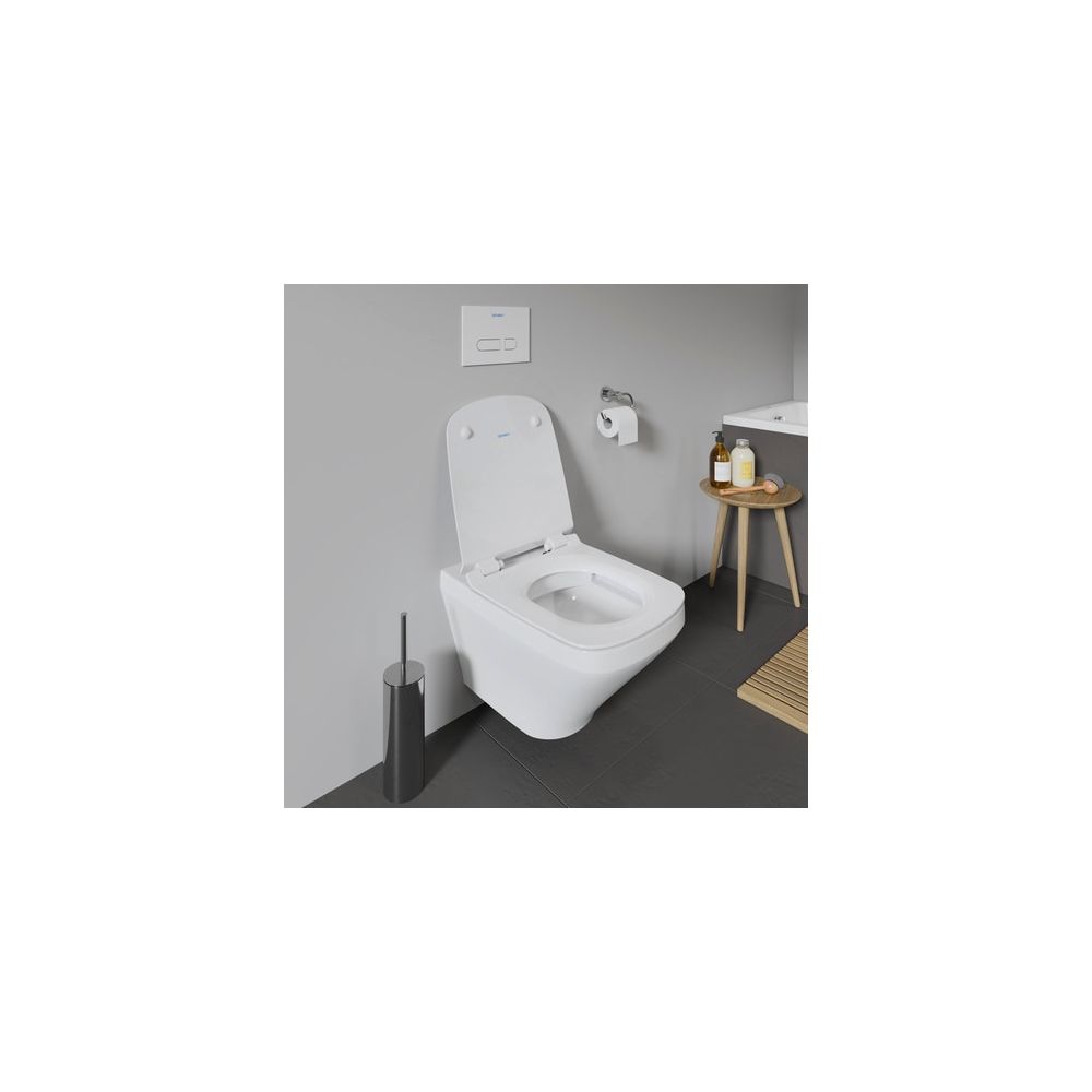 Duravit DuraStyle Wand-WC 540x370x355mm, Weiß Hochglanz, 4,5l, Tiefspüler, rimless,... DURAVIT-2551090000 4021534952791 (Abb. 3)