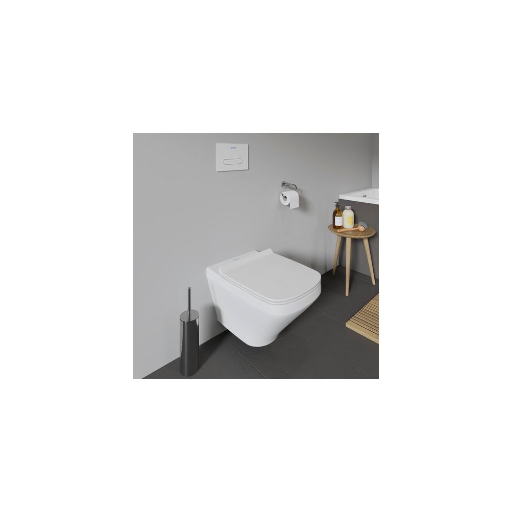 Duravit DuraStyle Wand-WC 540x370x355mm, Weiß Hochglanz, 4,5l, Tiefspüler, rimless,... DURAVIT-2551090000 4021534952791 (Abb. 5)