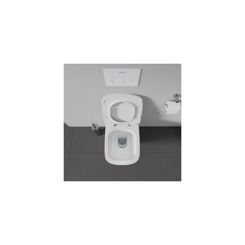 Duravit DuraStyle Wand-WC 540x370x355mm, Weiß Hochglanz, 4,5l, Tiefspüler, rimless,... DURAVIT-2551090000 4021534952791 (Abb. 6)