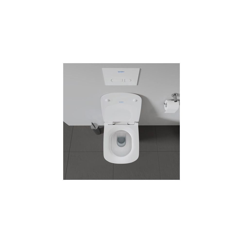 Duravit DuraStyle Wand-WC 540x370x355mm, Weiß Hochglanz, 4,5l, Tiefspüler, rimless,... DURAVIT-2551090000 4021534952791 (Abb. 9)