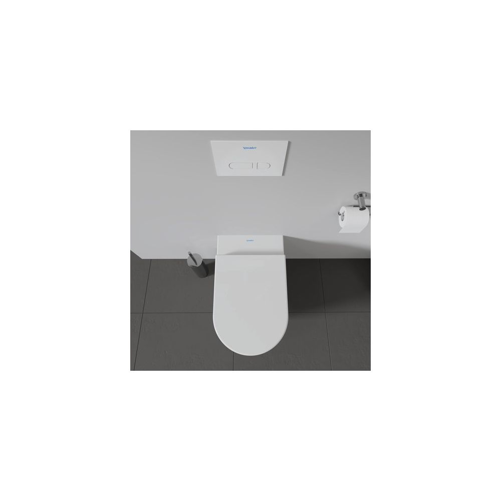 Duravit WC-Sitz, Weiß HG 372x51x488mm mit Absenkauto. Sitzgarnitur ab. Weiße Edelst... DURAVIT-0063390000 4021534634321 (Abb. 8)