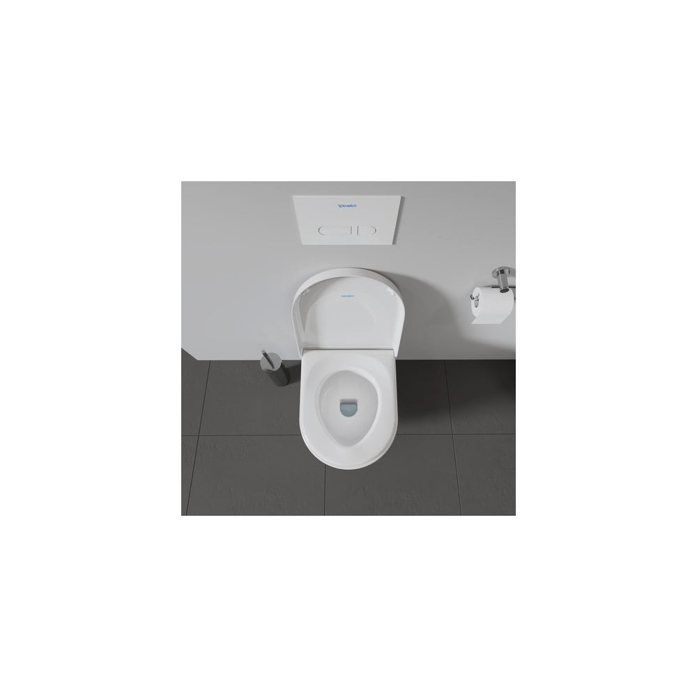 Duravit WC-Sitz, D-shaped, Weiß Hochglanz 370x38x436mm, ohne Absenkautomatik, Edels... DURAVIT-0069810000 4021534810886 (Abb. 8)