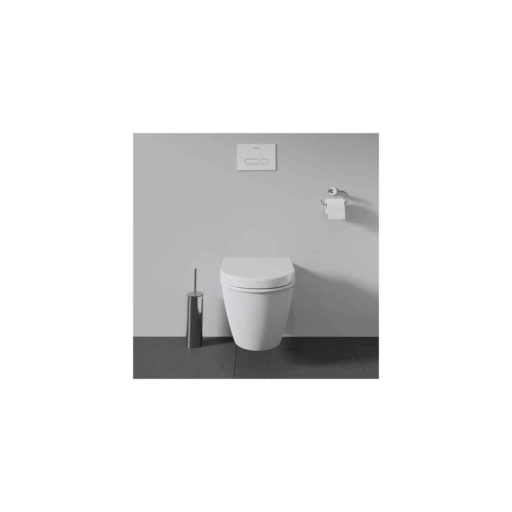 Duravit WC-Sitz, D-shaped, Weiß Hochglanz 370x38x436mm, ohne Absenkautomatik, Edel... DURAVIT-0069810000 4021534810886 (Abb. 10)