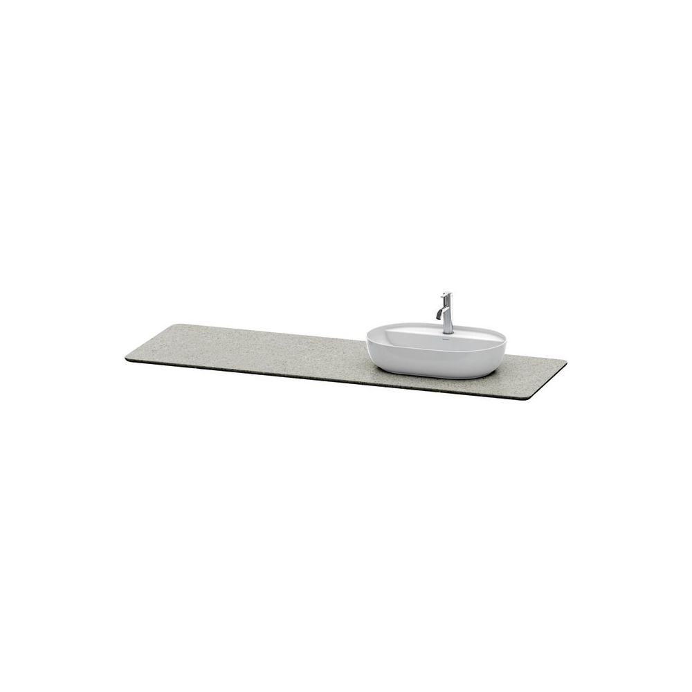 Duravit Luv Konsole 595x1783x20mm, 1 Ausschnitt/Waschplatz, Luv Konsole, Grau poli... DURAVIT-LU9468R3333 4053424466088 (Abb. 1)
