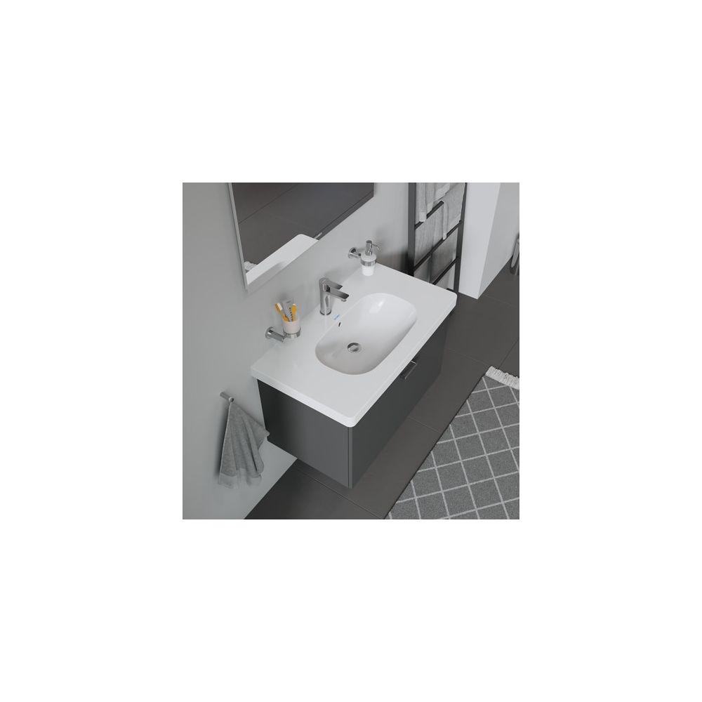 Duravit D-Code Waschtisch 485x850x180mm, Weiß Hochglanz, Rechteckig, 1 Waschplatz... DURAVIT-03428500002 4021534458545 (Abb. 10)