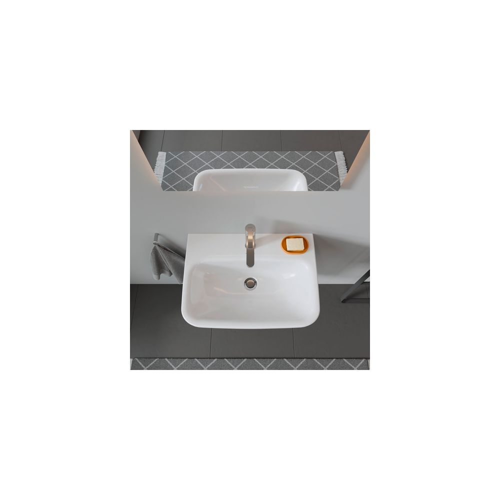 Duravit DuraStyle Waschtisch 440x600x170mm wandhäng., Weiß Hochglanz, Rechteckig, 1... DURAVIT-2319600000 4021534851025 (Abb. 4)