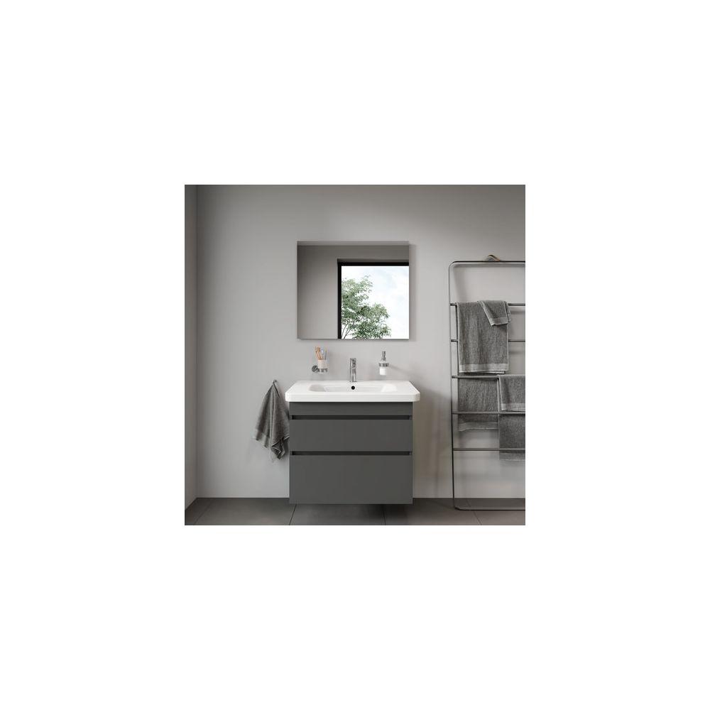Duravit DuraStyle Waschtisch 480x800x170mm, Weiß Hochglanz, Rechteckig, 1 Waschpla... DURAVIT-2320800000 4021534850721 (Abb. 10)