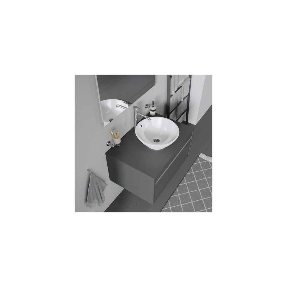 Duravit Design Classics Aufsatzbecken 420mm, Weiß Hochglanz, rund, ohne HLB, mit Üb... DURAVIT-0325420000 4021534075353 (Abb. 6)