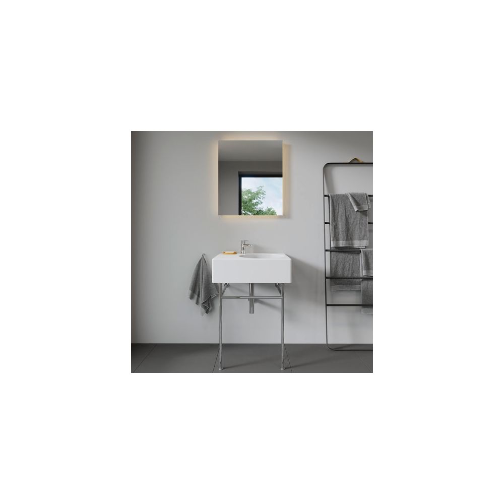 Duravit Design Classics Waschtisch 460x615x225mm wandhäng., R, Weiß Hochglanz, Rech... DURAVIT-0685600000 4021534096907 (Abb. 5)